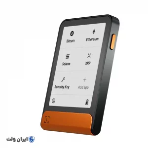 کیف پول سخت افزاری لجر فلکس Ledger Flex سری 2025 مجهز به کلید ریکاوری لجر (Ledger Recovery Key)