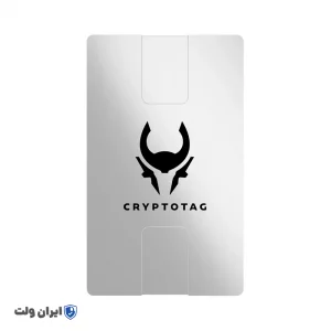 محافظ فولادی عبارات بازیابی کریپتوتگ زئوس CRYPTOTAG ZEUS